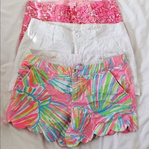 3 Pairs Lilly Pulitzer Shorts